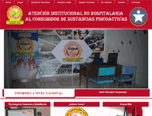 Tablet Screenshot of fundacioncaminandohacialaluz.com